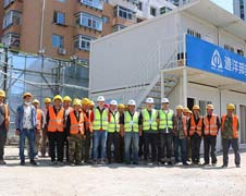 沈陽金廊項目22-1地塊施工工作如火如荼，有序進行